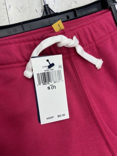 NWT POLO RALPH LAUREN GIRLS FLEECE JOGGER PANTS SZ. 7(S) - Picture 5 of 7