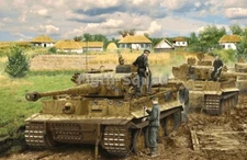 WW2 Picture Photo WW2 German Wehrmacht Tiger I Tank  5762