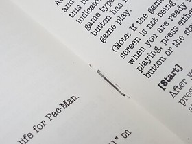 Pac-Man Authentic Original NES Nintendo Manual Only *staple/tear