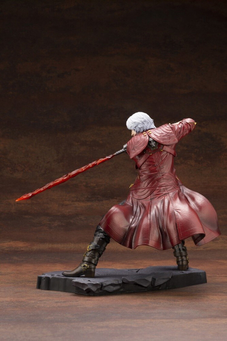oLUes Character model, Devil May Cry Dante Nero boxed figure model like height 25/28CM (Color : A
