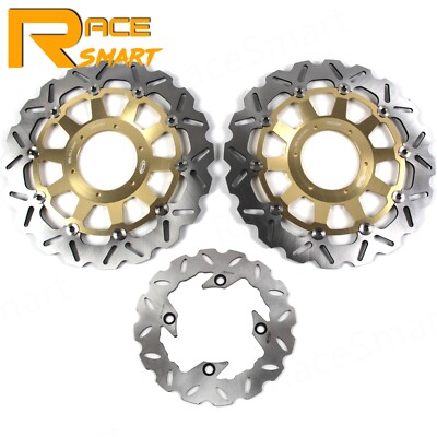 Arashi Front Rear Brake Rotors For Honda CBR929RR 2000 2001 CBR954RR 2002 2003