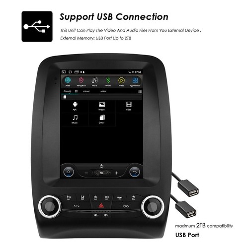 9.7" Tesla Style Android13 Stereo Gps Radio Carplay For Dodge Durango 2014-2020 - Picture 24 of 24