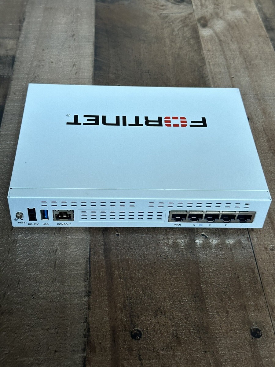 Fortinet FortiGate FG-40F Network Security Firewall - USED Fortinet FortiGate FG-40F Network Security Firewall - USED