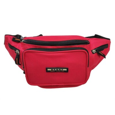 fanny packs red