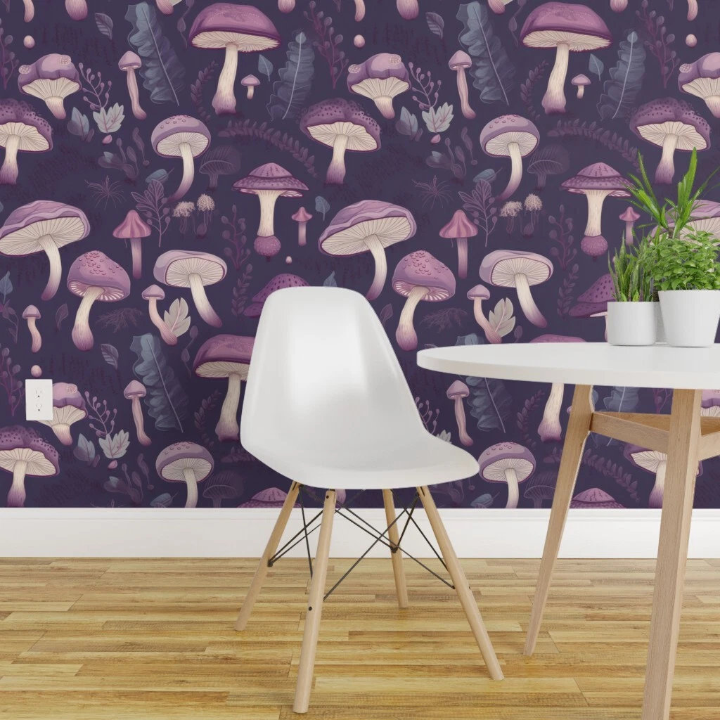 Enchanted Mushroom Wallpaper