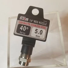 NorthStar, 1/4" Pressure Washer Spray Nozzle Size 5.0, 40 Degree Spray, 5000 PSI