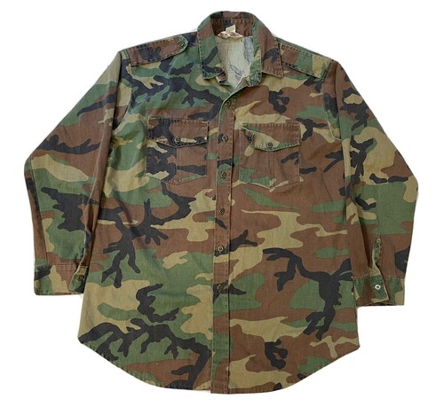 Vintage Cabelas Camouflage Long Sleeve 