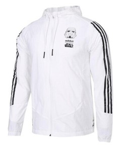 New Adidas Originals Neo 2021 Stormtrooper Star Wars Jacket White Hoodie  DW8174 | eBay