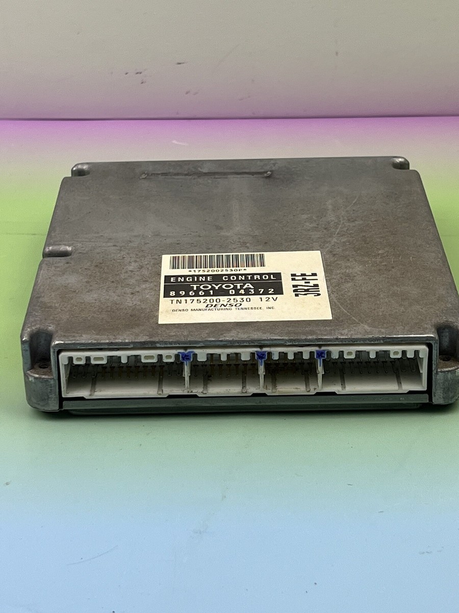 1998 TOYOTA TACOMA ECU ECM M/T 4WD 2.7L 89661-04372 ENGINE
