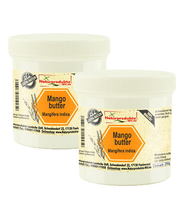 (26,30 EUR/kg) Mangobutter (500g) Mango Butter