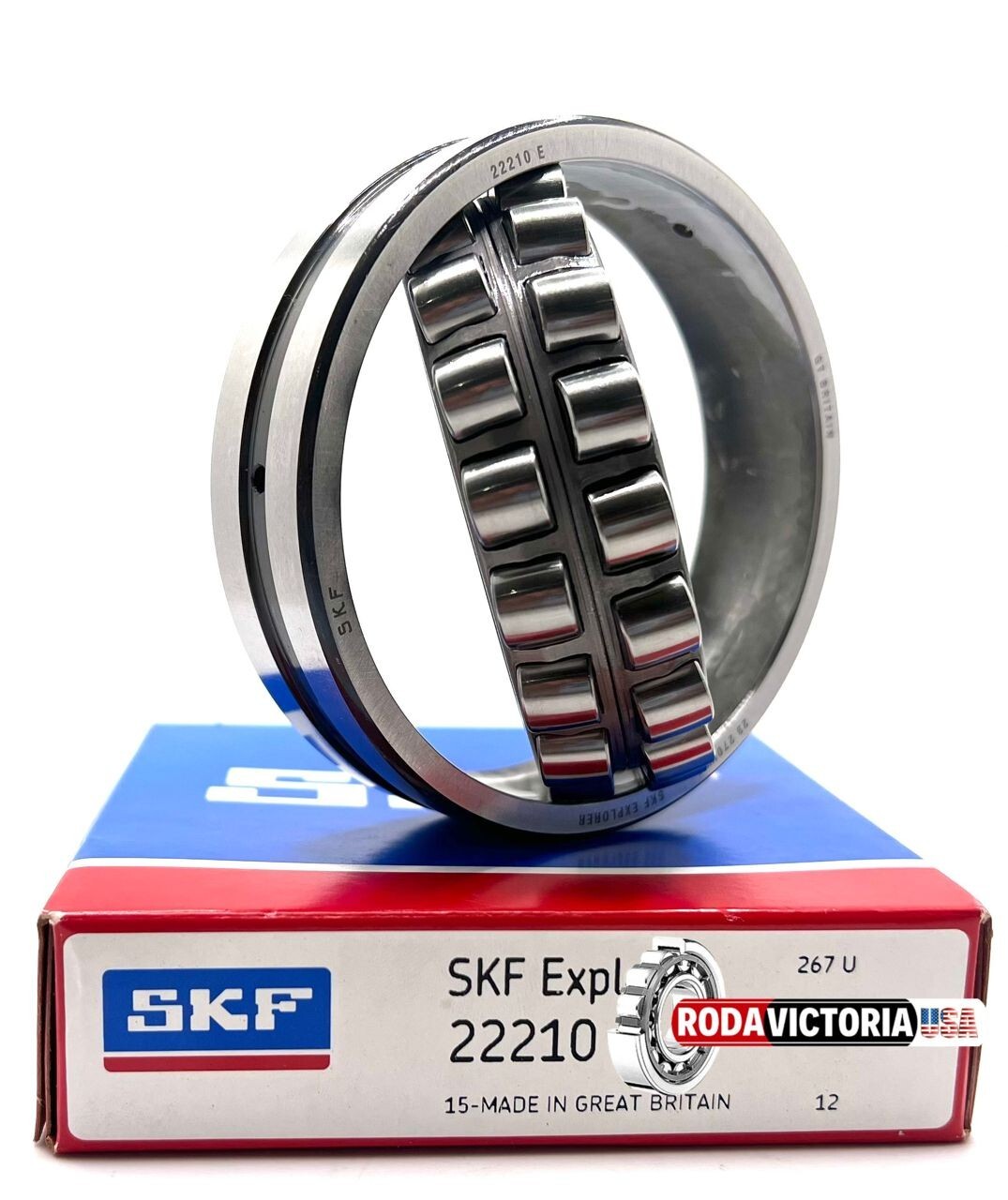 SKF 22210 E C3 SPHERICAL ROLLER BEARING 50x90x23mm eBay