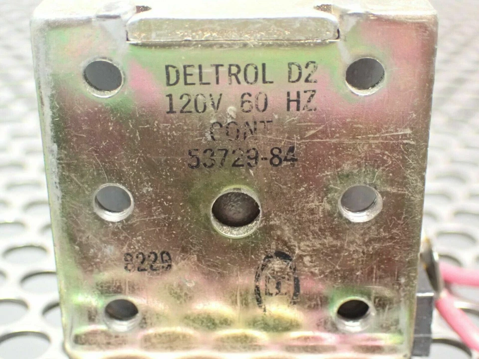 Deltrol 53729-84 D2 Solenoid 120V 60Hz Used With Warranty - Image 3 of 4