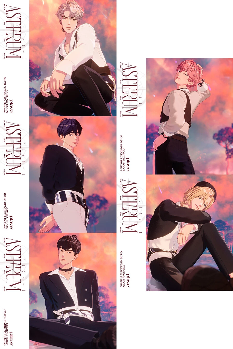 PLAVE [ASTERUM : 134-1] 2nd Mini Album /Mini CD+Lyrics Book+