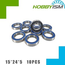 Full Complement Rubber BEARING 6802 VRS  (10pcs)  15X24X5