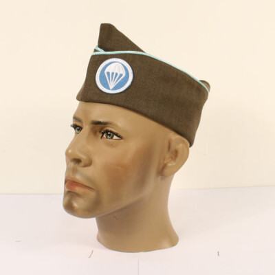 Replica US Army WW2 Parachute Infantry Garrison Cap Badged by Kay Canvas. AG877
