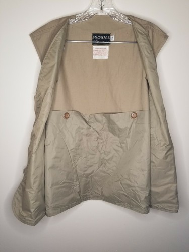 Squaltex Red Head Hunting Fishing Vest Beige Size XL - Picture 4 of 4