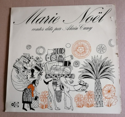 MARIE NOEL: Erzählungen von ALAIN CUNY - LP 33T 1976 Neuauflage UNIDISC UD 30125