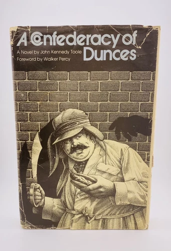 John Kennedy TOOLE, A CONFEDERACY of DUNCES, 1ST EDITION, 1980, HC DJ in MYLAR