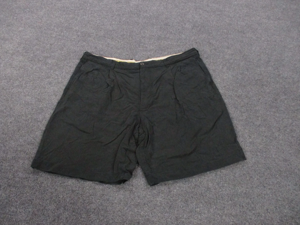 Tommy Bahama Shorts Adult 40 Black Silk Bermuda Preppy Hiking