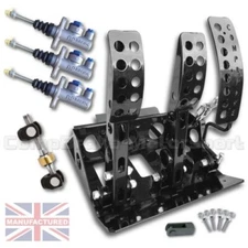 Fits Escort Mk3/4, XR3i & RS Turbo HYDRAULIC PEDAL BOX + STD KIT CMB6159-HYD-AP