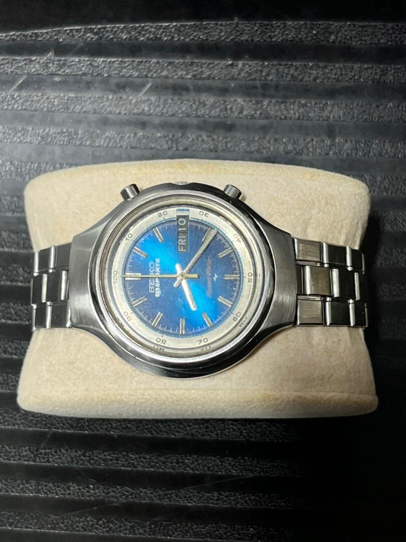 vintage seiko chronograph eBay
