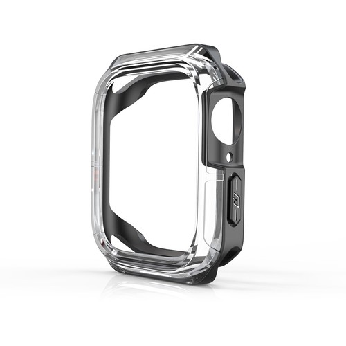 For Apple Watch 4/5/6/SE/7/8 Silicone TPU Bumper Case Cover iWatch 40/44/41/45mm - Photo 4 sur 18