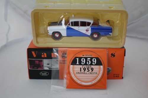 Vanguards 1/43 VA06409 – Vauxhall Cresta Taxi – Modèle Réduit Diecast – Occasion