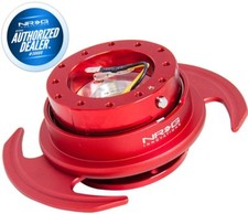 New Nrg Gen. 3 Steering Wheel Quick Release Red Body Ring W Handles Srk-650rd