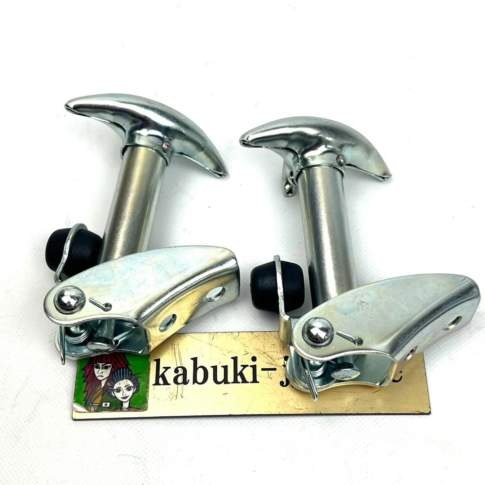 TOYOTA Genuine LAND CRUISER FRONT HOOD TO FENDER HOOK LATCH LEFT & RIGHT Set OEM - Image 3 of 4