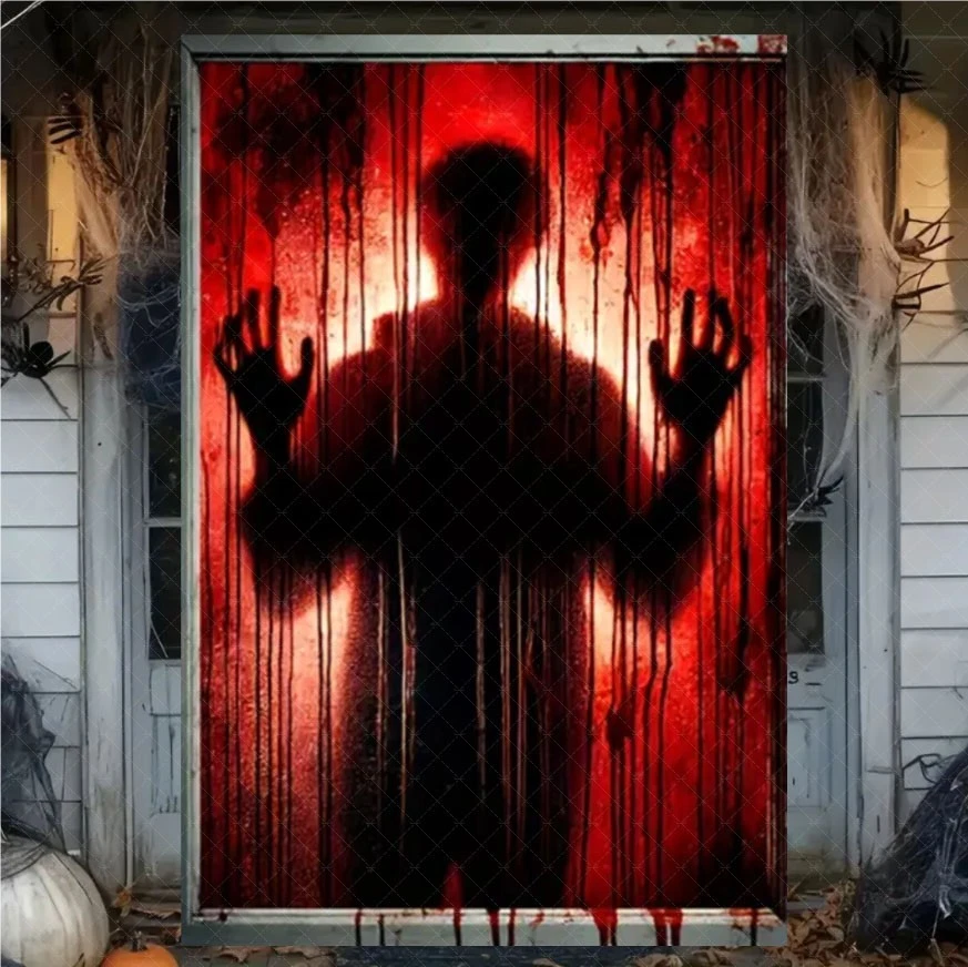Halloween horror hanging cloth decoration