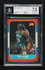 1986-87 Fleer Sam Perkins #86 BGS 7.5 11nq