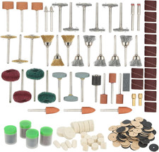 347 Pcs Rotary Tool Set, Multi Grinding Stone Cut off Polishing Wheel Sanding Di