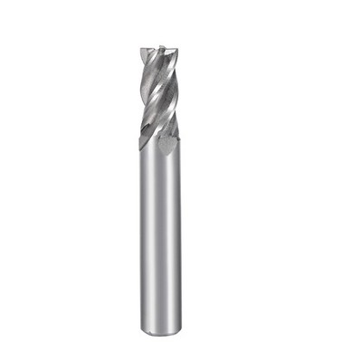 HSS-AL 4 Flute Straight End Mill Cutter CNC Router Bits 9 x 10 x 22mm