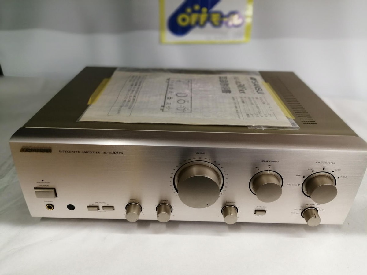 SANSUI AU-α505RX Sansui AU-505 Vintage Solid State Stereo Amplifier 23W+23W