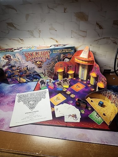 Skeleton Warriors Vintage Board Game by Milton Bradley 1994 Missing Dice - Picture 1 of 12