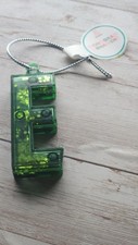 Wondershop Monogram Letter  E  Christmas Ornament - Green/Glitter - NEW