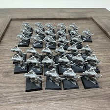 Vintage Warhammer Classic Lizardmen Skink Archer Lot 32 Plastic OOP 90s Seraphon