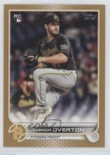 2022 Topps Series 2 Gold 165/2022 Connor Overton #339 0m4q