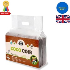 Coco & Coir 6 x 650g Organic Peat Free Compost Coco Soil Reptile Turtle Vivarium