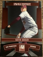 2010 Donruss Elite Extra Edition #17 Seth Rosin Baseball EX