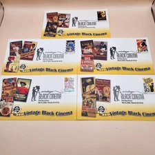 Black Cinema First Day of Issue Stamps Envelopes 2008