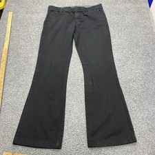 Juicy Couture Women s 30 Flare Pants Black USA Made