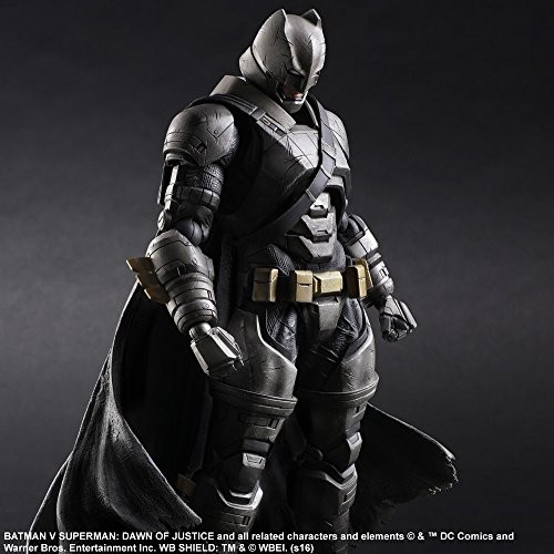 PLAY ARTS Kai Batman v Superman Dawn of Justice Armored Batman Action Figure - Picture 6 of 8