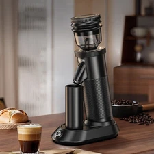 HiBREW Electric Burr Grinder Semi Automatic For Espresso Coffee Machine G5 US