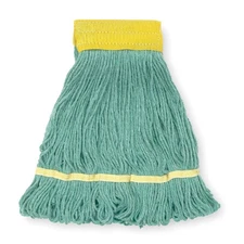 TOUGH GUY 1TYX4 Wet Mop,Green,Rayon 1TYX4
