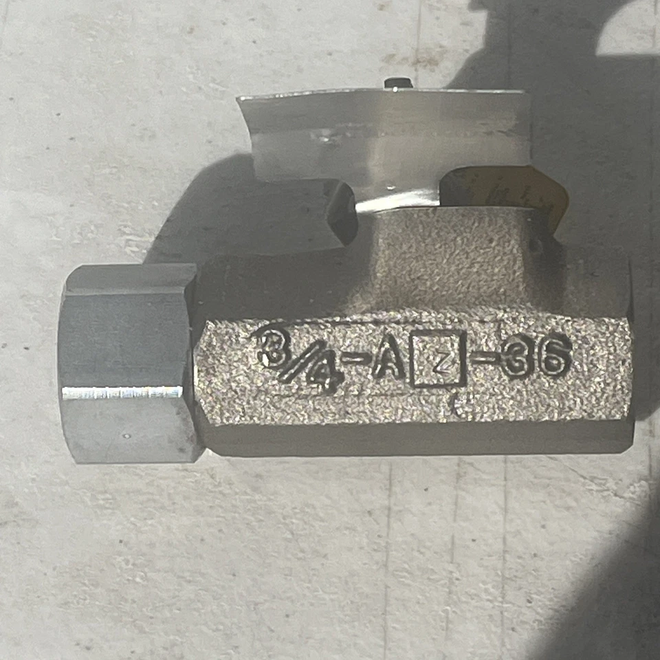 Jamesbury Ball Valves 3/4" AZ 3600 TT MOD B, 316SS, WOG 2000 / 750 - Image 3 of 4