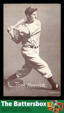 1947-66 Exhibit #92 Tommy Henrich G/VG J3767722