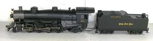 Bachmann 54307 HO USRA 2-8-2 Mikado NKP #611, DCC a bordo, sonido en DC | Condition: Used