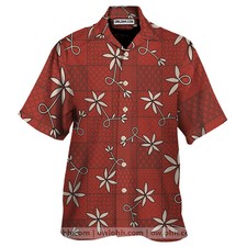 Elvis Presley Vintage Red Hawaiian Shirts