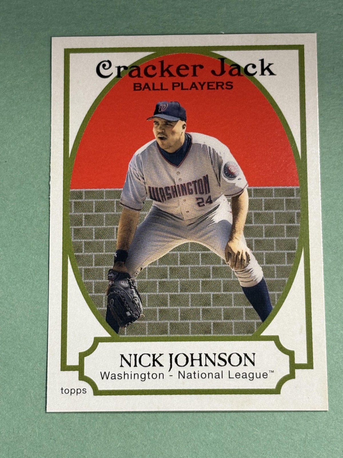 Nick Johnson 2005 Topps Cracker Jack Washington Nationals #131 DD887